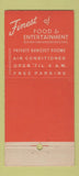 Matchbook Cover - Cairo Restaurant Chicago IL 30 Stick