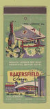 Matchbook Cover - Bakersfield Inn CA 30 Stick