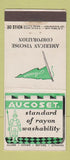 Matchbook Cover - Aucoset Rayon American Viscose WEAR 30 Stick