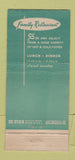 Matchbook Cover - Arnold's Farm House Buena Park CA 30 Stick