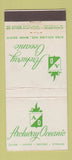 Matchbook Cover - Archway Oceanic Miami Beach FL 30 Stick