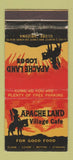 Matchbook Cover - Apache Land Village Cafe Globe AZ WEAR 30 Stick