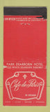 Matchbook Cover - Cafe de Paris Chicago IL WEAR 30 Stick