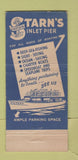 Matchbook Cover - Starn's Restaurant Atlantic City NJ 30 Stick