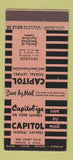 Matchbook Cover - Capitol Federal Savings Denver Colorado 30 Stick