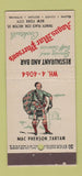 Matchbook Cover - Angus Mac Pherson's Restaurant New York City 30 Stick