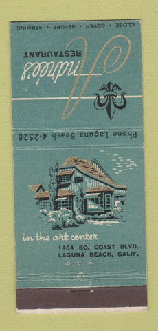 Matchbook Cover - Andree's Restaurant Laguna Beach CA 30 Stick