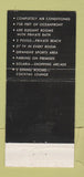 Matchbook Cover - The Carillon Miami Beach FL hotel 30 Stick