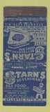Matchbook Cover - Starn's Restaurant Atlantic City NJ WORN 30 Stick