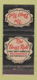 Matchbook Cover - Brass Rail New York City Brooklyn NY WEAR 30 Stick