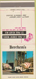 Matchbook Cover - Berchem's Concrete cement Saint Paul MN 30 Strike