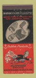 Matchbook Cover - AL Sporkin Anchor Rubber Chicago IL 30 Stick