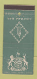 Matchbook Cover - Chatham Bar Hotel New York City 30 Stick