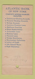 Matchbook Cover - Ahepans Convention New York City Banking 1956 30 Stick