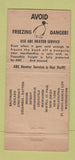 Matchbook Cover - ABC Freight Trucking 30 Stick