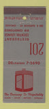 Matchbook Cover - 201 Restaurant Chicago IL 30 Stick