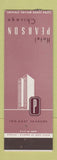 Matchbook Cover - Hotel Pearson Chicago IL SAMPLE