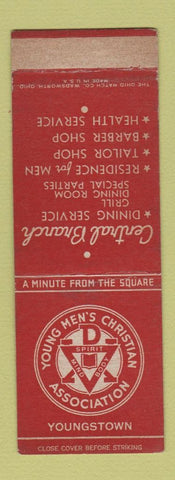 Matchbook Cover - Young Men's Christian Association Youngstown OH SAMPLE