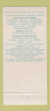 Matchbook Cover - Scotia Plan Bank  Toronto ON 30 Strike