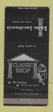 Matchbook Cover - Eddie Jacobson's Men's Store Kansas City MO 30 Strike