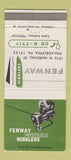 Matchbook Cover - Fenway Nibblers Philadelphia PA 30 Strike