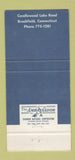 Matchbook Cover - Candlewood Inn Brookfield CT 30 Strike