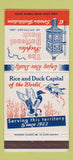 Matchbook Cover - Peoples National Bank Stuttgart AR 30 Strike