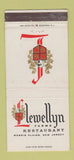 Matchbook Cover - Lewellyn Farms Restaurant Morris Plains NY WEAR 30 Strike