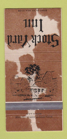 Matchbook Cover - Stock Yard Inn Chicago IL 30 Strike