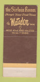 Matchbook Cover - Stock Yard Inn Chicago IL 30 Strike