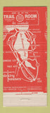 Matchbook Cover - Stickney's Hickry Houses Palo Alto CA WEAR 21 Strike Feature