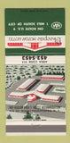 Matchbook Cover - Po'keepsie Motor Hotel Poughkeepsie NY 30 Stick