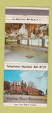 Matchbook Cover - Dutchess Manor Restaurant Beacon NY 30 Strike