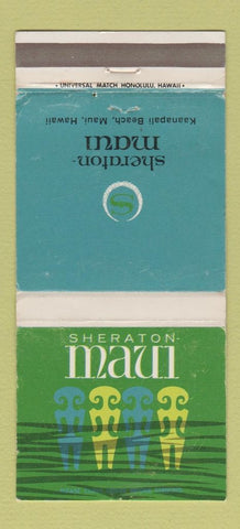 Matchbook Cover - Sheraton Hotel Maui Hawaii WEAR 30 Strike