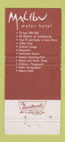 Matchbook Cover - Malibu Motor Hotel Denver Colorado 30 Strike