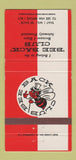 Matchbook Cover - Monarch Dodge Lauderdale Lakes FL Bee Back Club 30 Strike