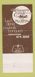 Matchbook Cover - Winner's Circle Blair Mill Inn Hatboro PA WEAR 30 Strike