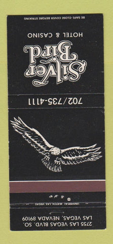 Matchbook Cover - Silver Bird Hotel Casino Las Vegas NV 30 Strike