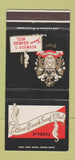 Matchbook Cover - Elbow Beach Surf Club Bermuda 30 Strike