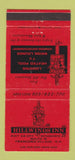 Matchbook Cover - Hillwinds Inn Franconia Village NH 30 Strike