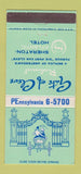 Matchbook Cover - Gate of Cleve Sheraton Hotel Atlantic City NJ 30 Strike