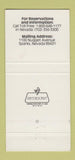 Matchbook Cover - Nugget Casino Reno NV Round House Steak 30 Strike