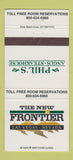 Matchbook Cover - New Frontier Las Vegas NV Phil's Steak 30 Strike