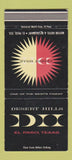 Matchbook Cover - Desert Hills Motor Hotel El Paso TX WEAR 30 Strike