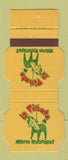 Matchbook Cover - La Pinata Mexican Restaurant Bonita CA