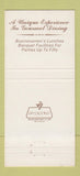 Matchbook Cover - The Owl's Nest Battle Creek MI 30 Strike