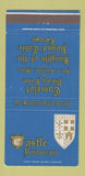 Matchbook Cover - Castle Restaurant Camelot  Leicester MA 30 Strike