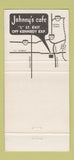 Matchbook Cover - Johnny's Cafe Omaha NE 30 Strike
