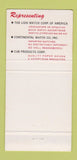 Matchbook Cover - Lion Match Corp Newark NJ 30 Strike