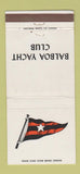 Matchbook Cover - Balboa Yacht Club 30 Strike